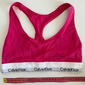 Calvin Klein Fuchsia Sports Bra